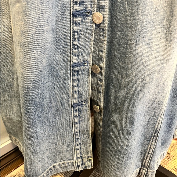 GAP Blue Midi A-line Skirt for Casual Occasions - Picture 3 of 8